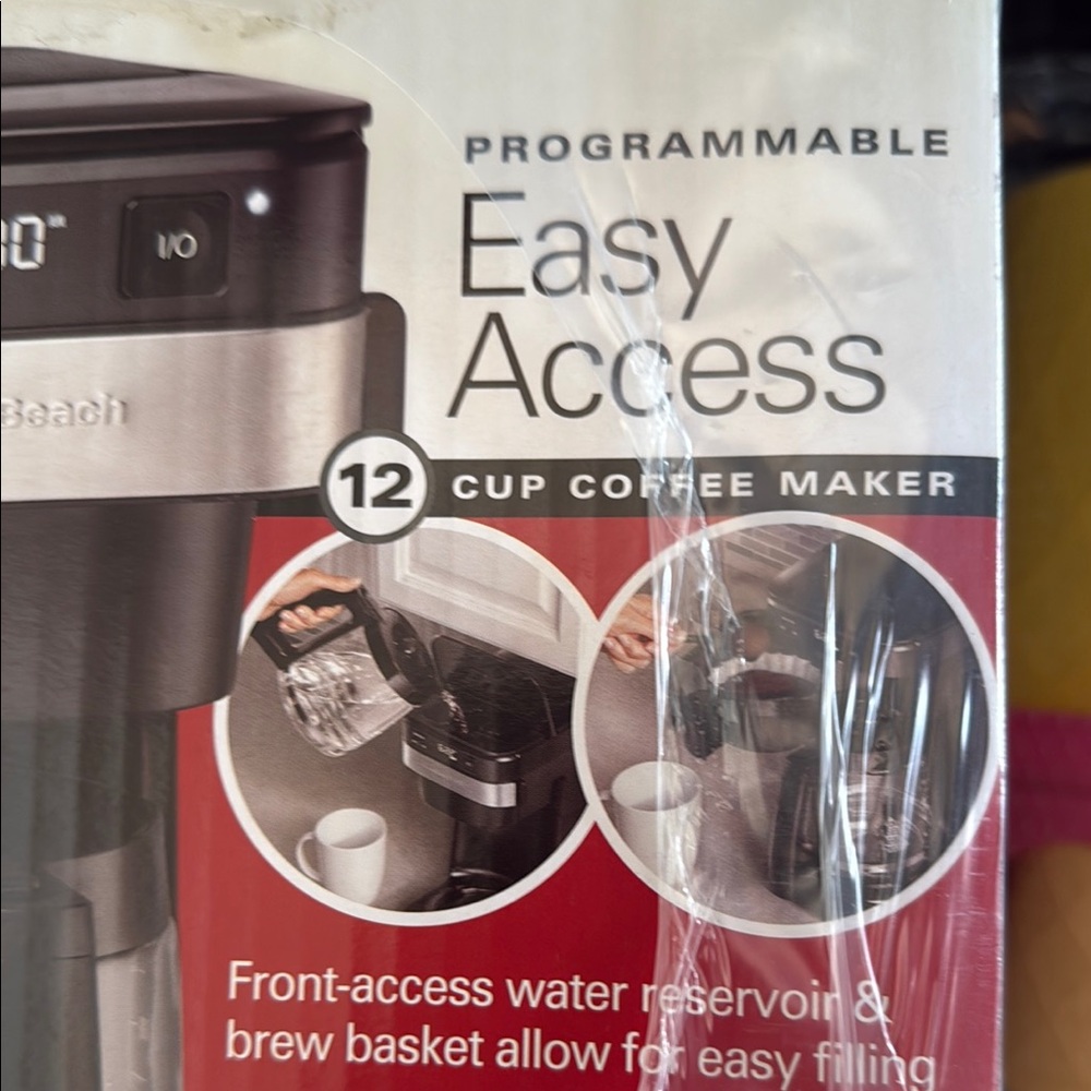 Hamilton Beach Easy Access Coffee Maker - Black - Picture 10 of 13